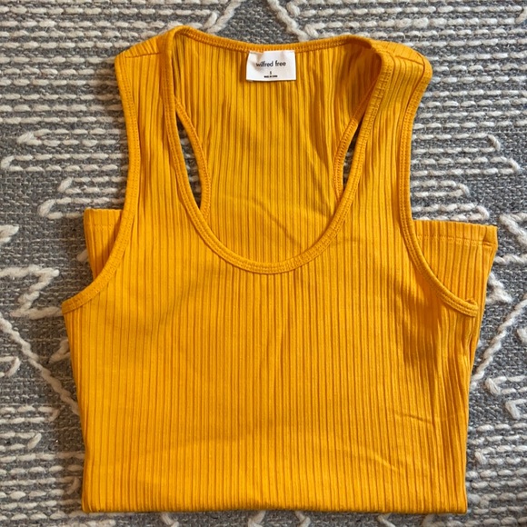 Orange Racerback tank top from Artitzia - Picture 1 of 2